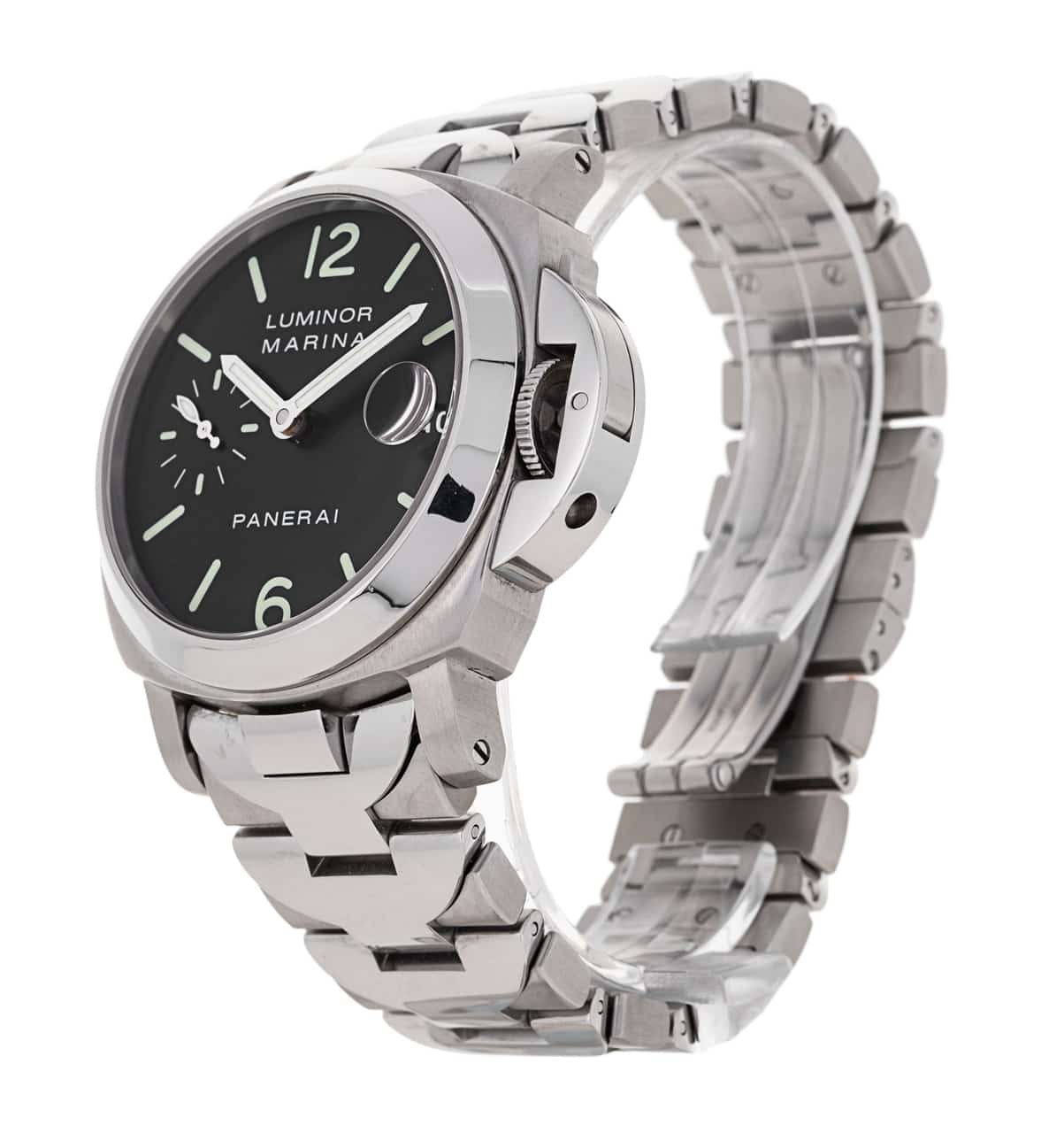 Panerai Luminor Marina Black Baton Dial Bracelet Strap
